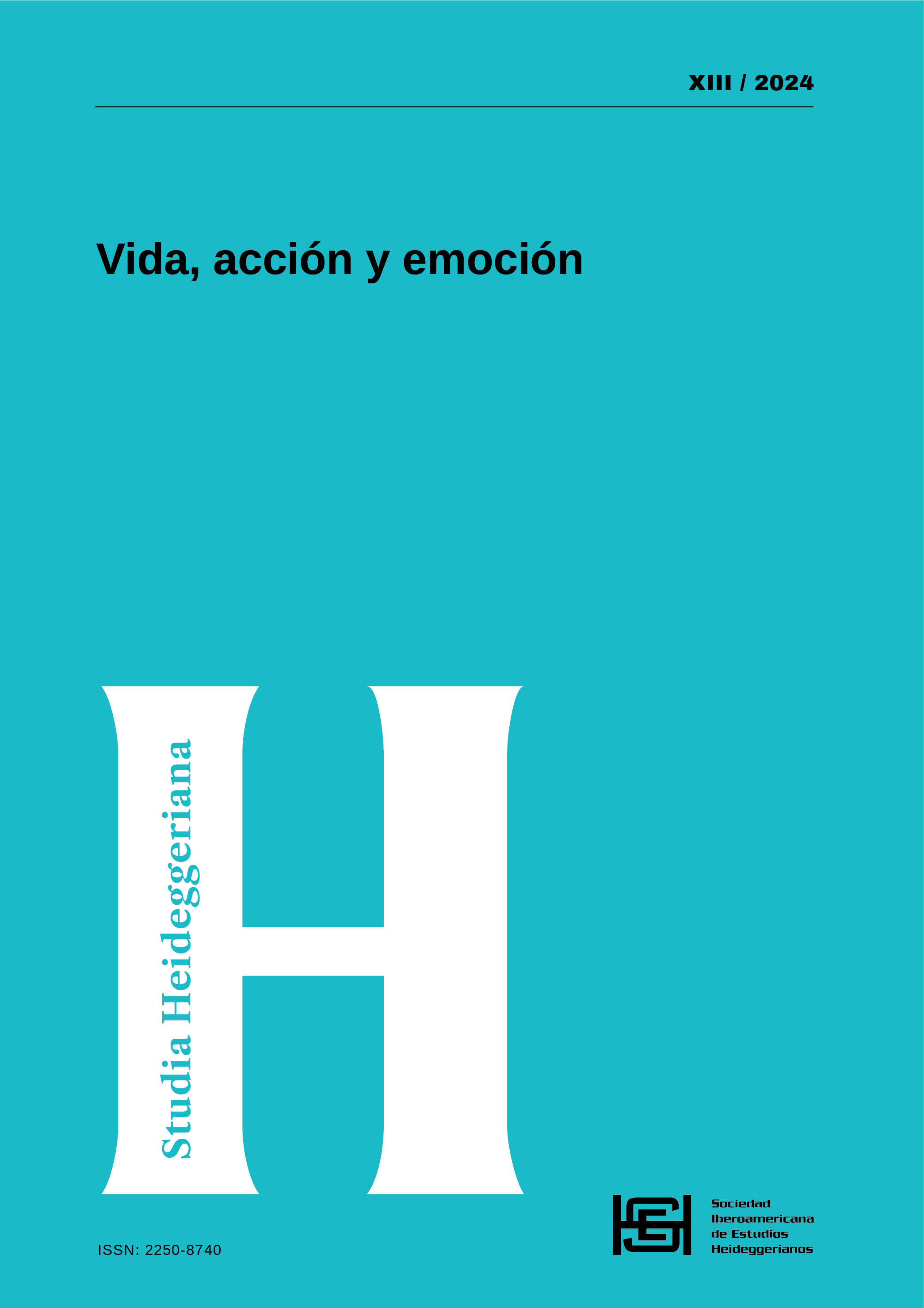 Studia Heideggeriana Vol XIII - Vida, acción y emoción